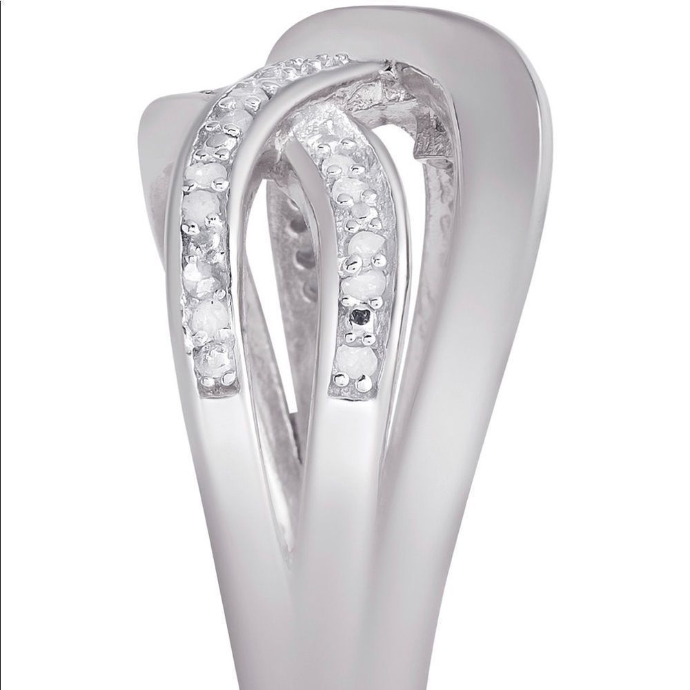 Weave- Style Diamond Ring - Picture 5 of 6